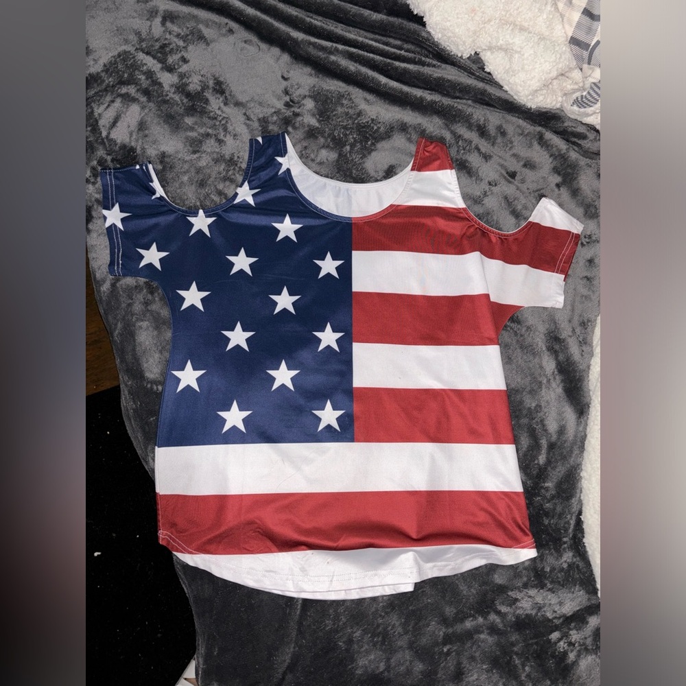 American Flag Boutique Shirt Size M Never Worn
